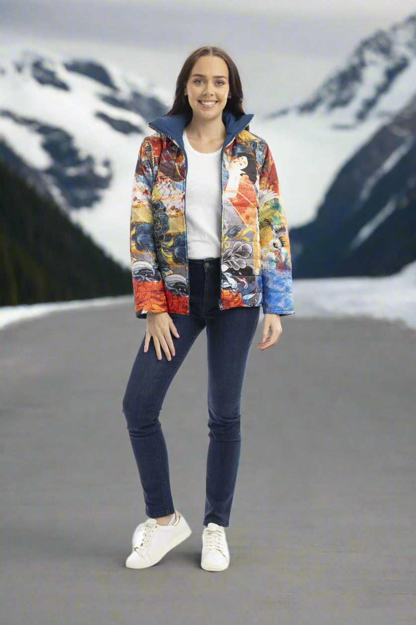 Oriental Nights Puffer Jacket