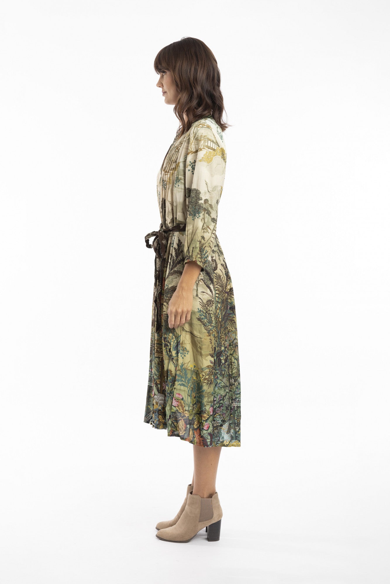 Petropolis Pleated Dress