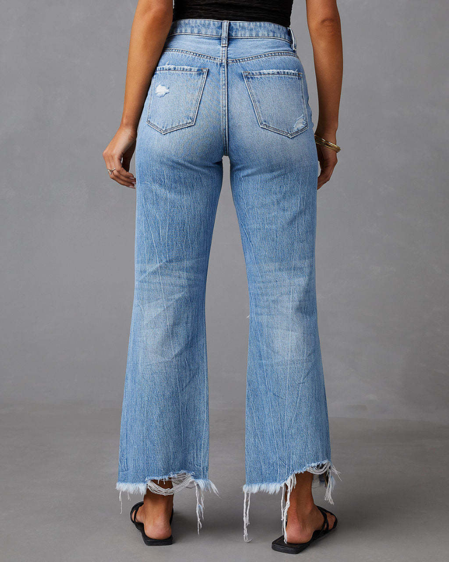 High Waisted Wide Leg Jeans