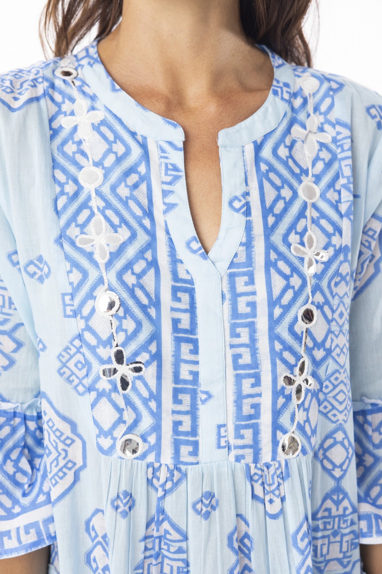 Carla Layers Dress Blue