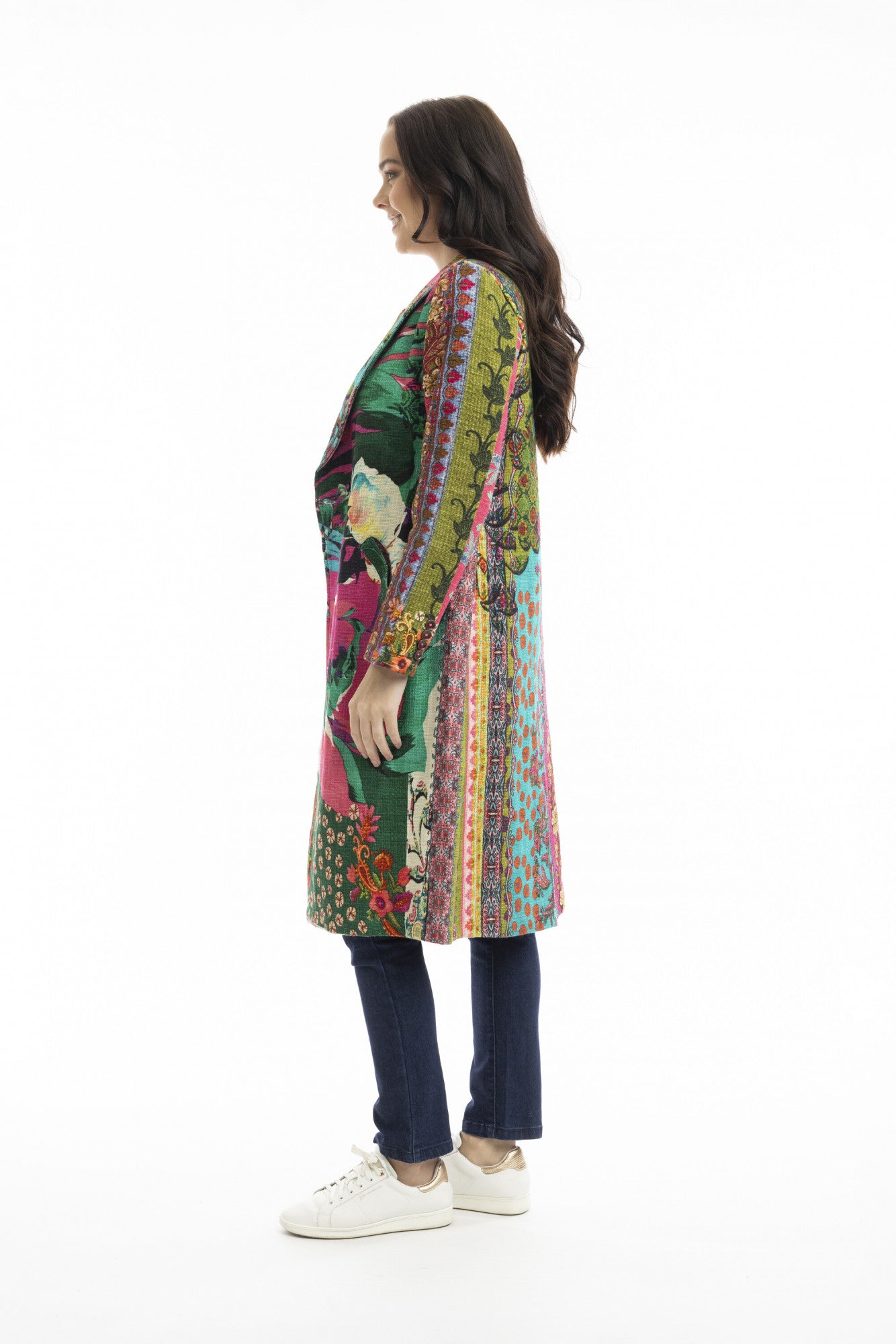 Flora Digital Long Coat