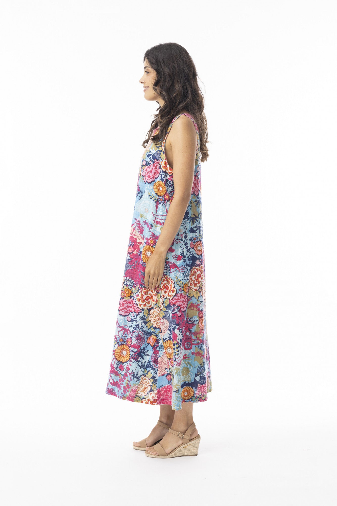 Ikebana Sleeveless Dress