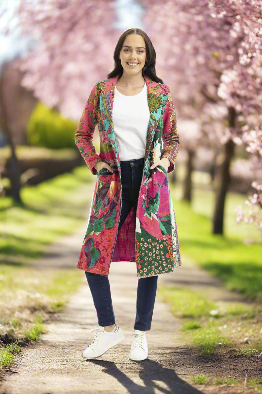 Flora Digital Long Coat