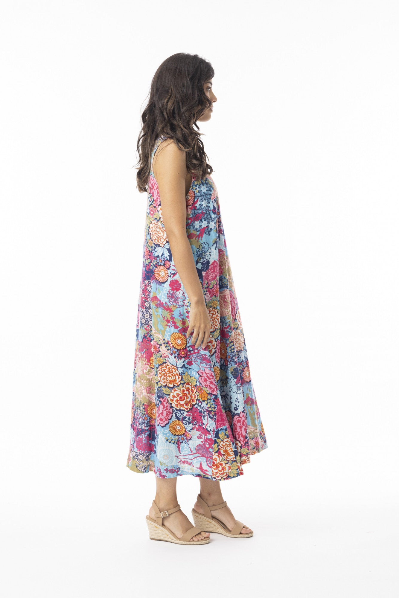 Ikebana Sleeveless Dress