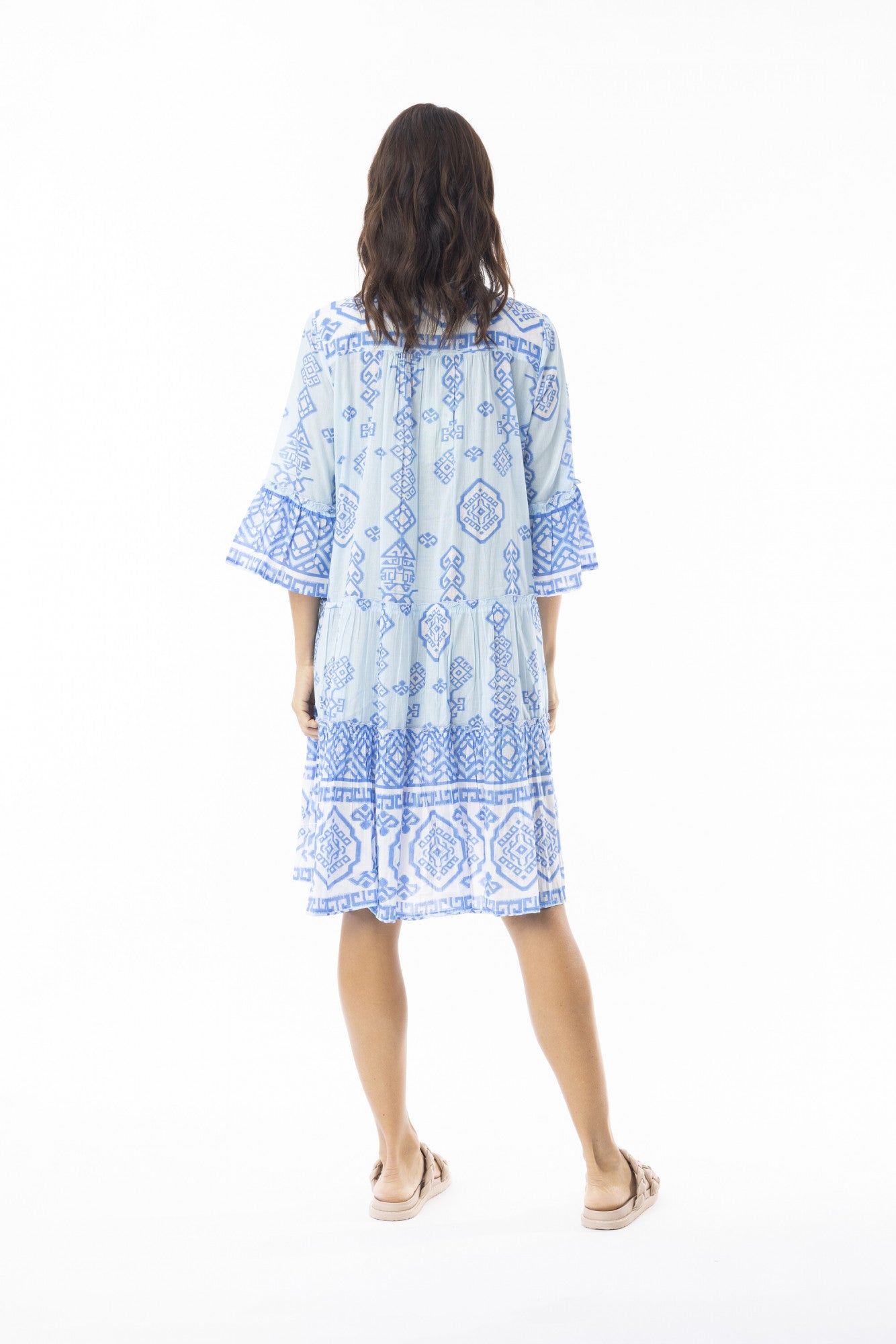 Carla Layers Dress Blue