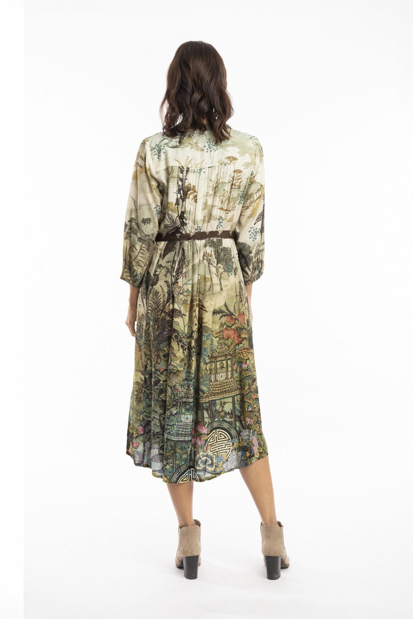 Petropolis Pleated Dress