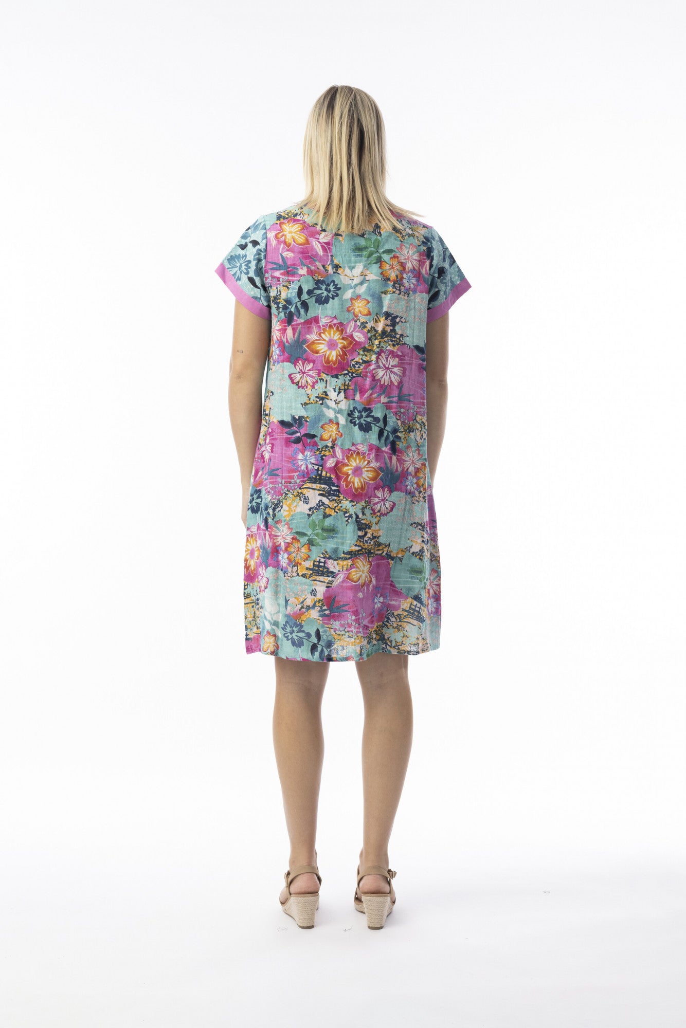 Selaron Patch Shift Dress