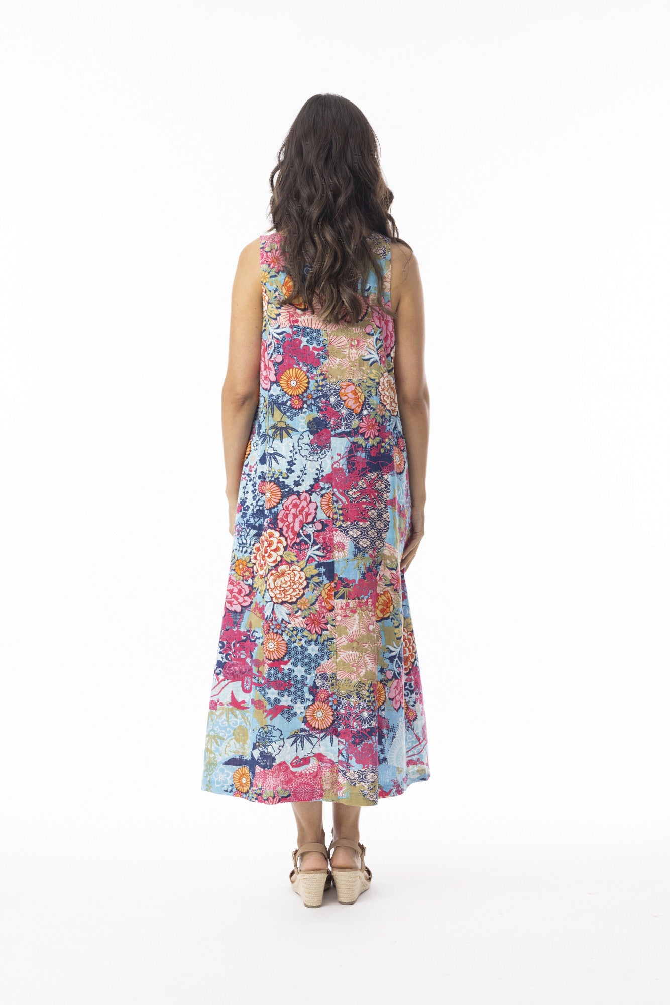 Ikebana Sleeveless Dress