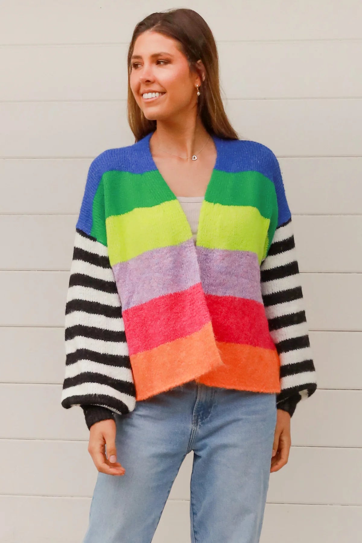 Sandra Striped Cardigan