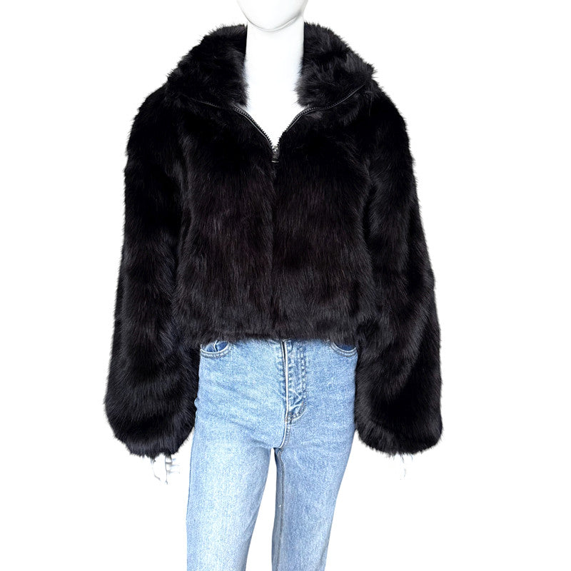 Fluffy Fur Coat