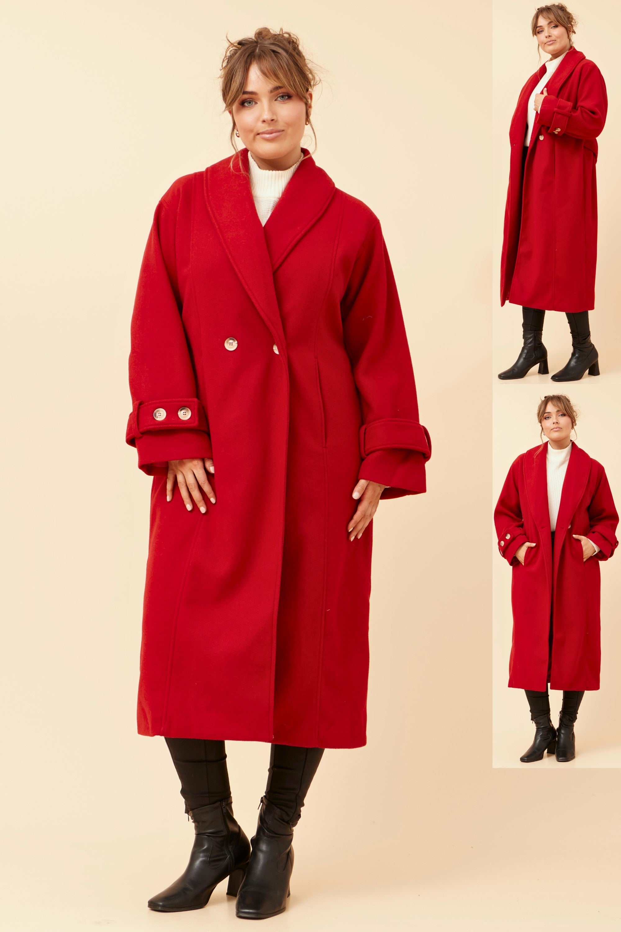 Double Breasted Overcoat