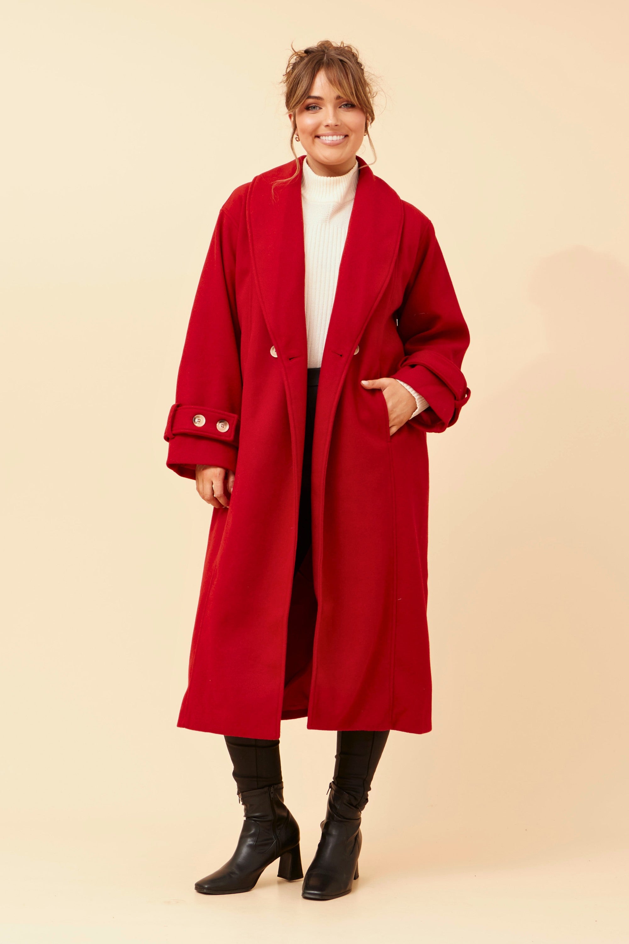 Double Breasted Overcoat