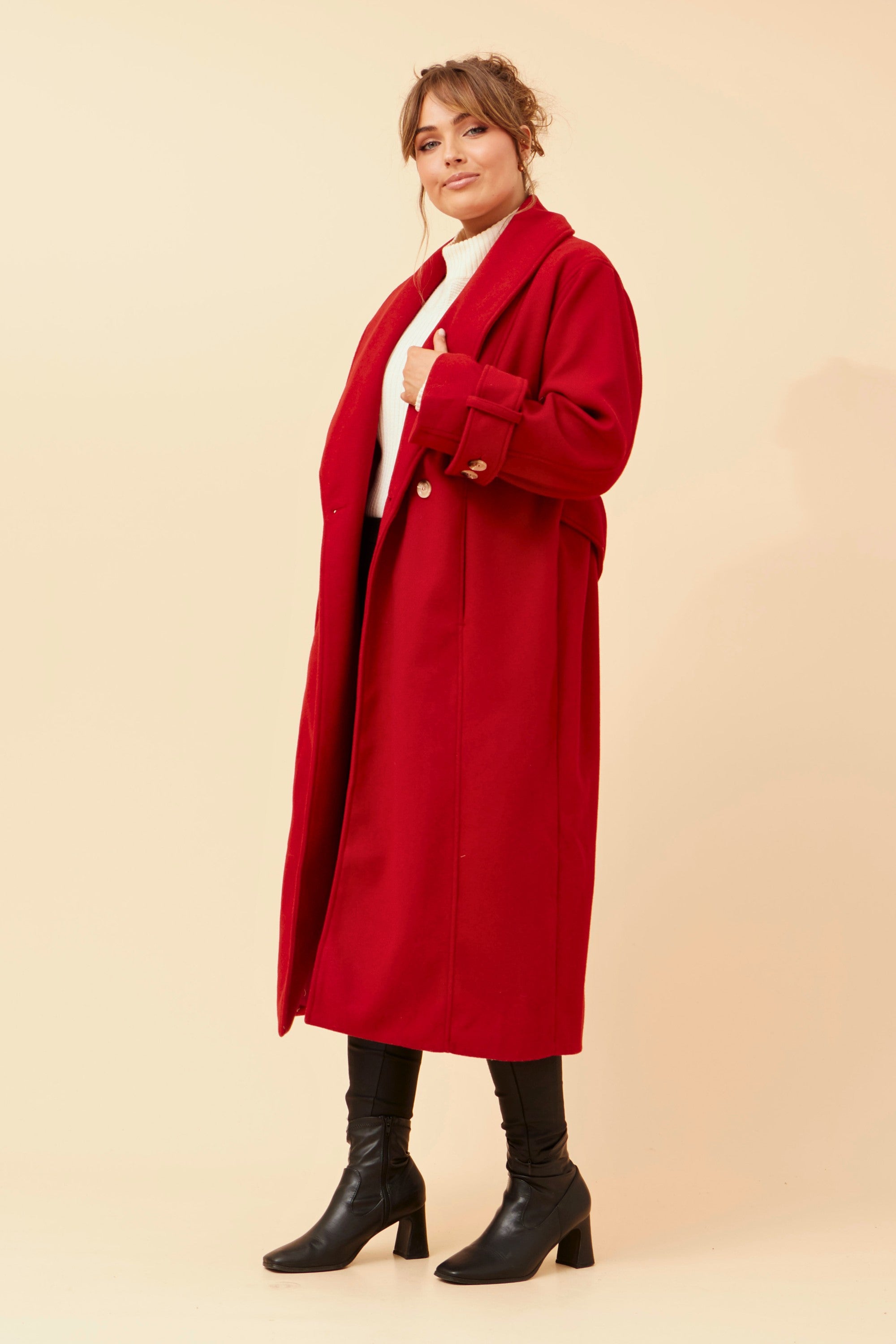 Double Breasted Overcoat