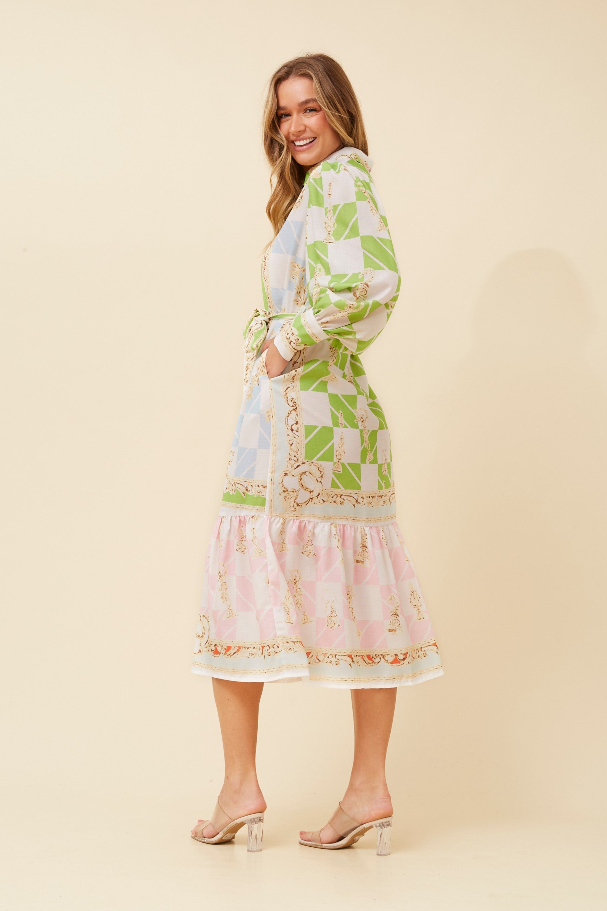 Ckm Carol Collared Dress