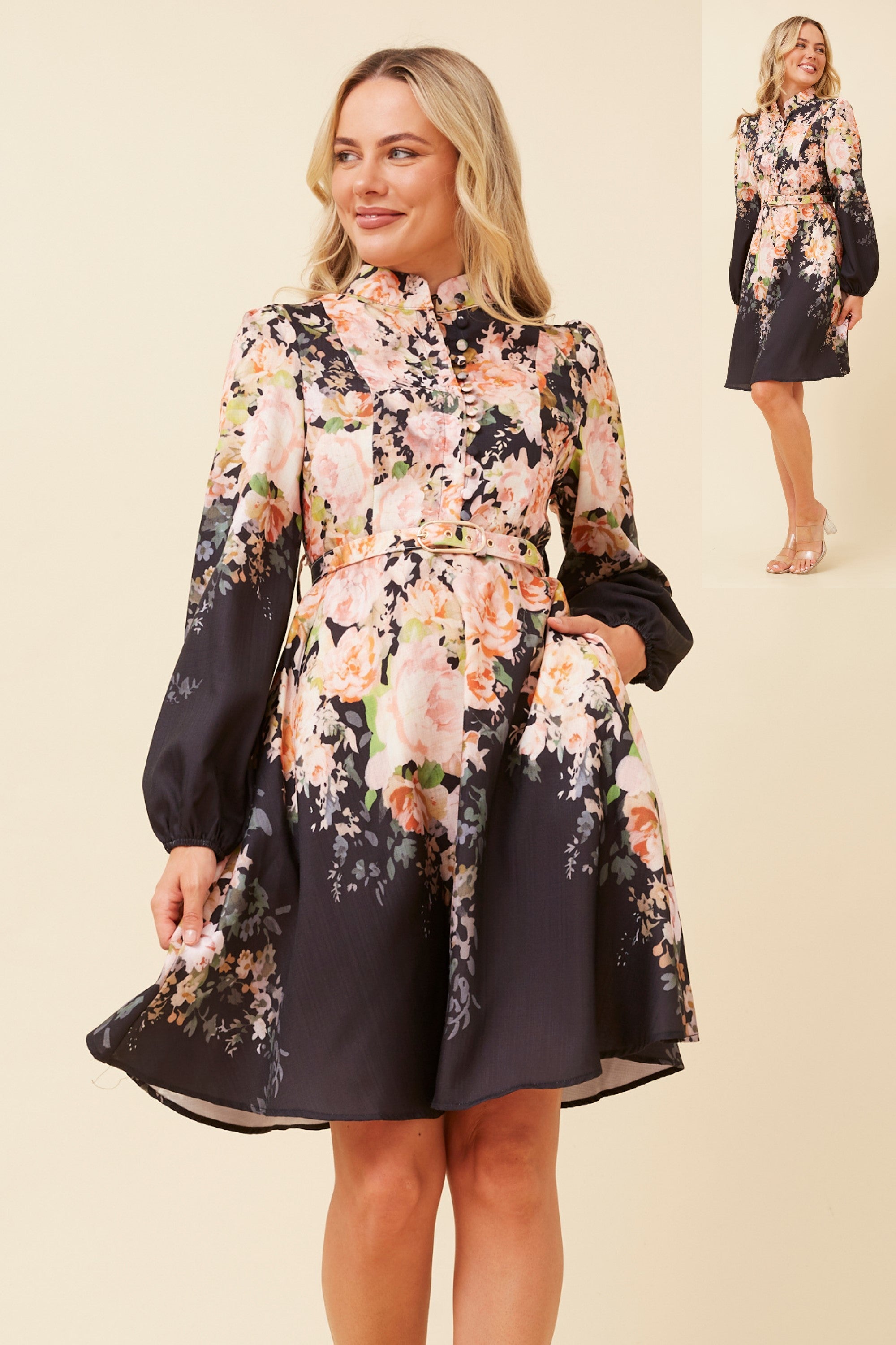 CKM Natalie Flare Dress