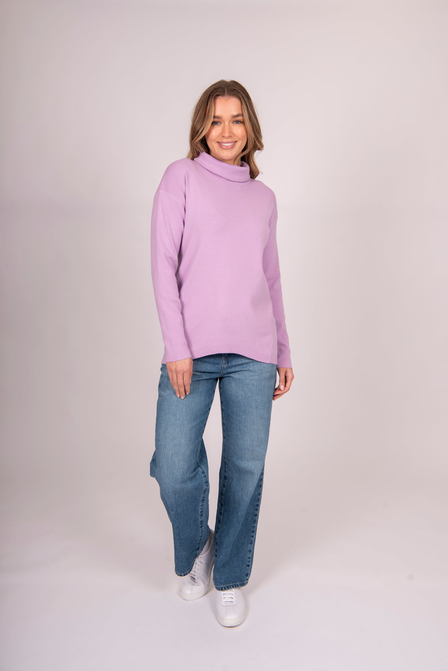 Bella Rollneck Lilac