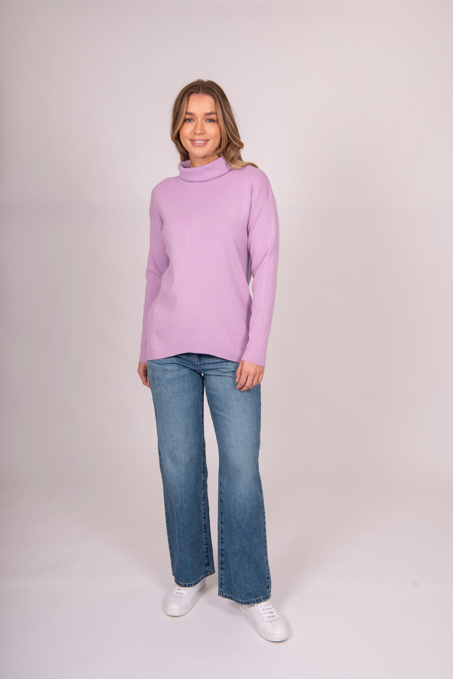 Bella Rollneck Lilac
