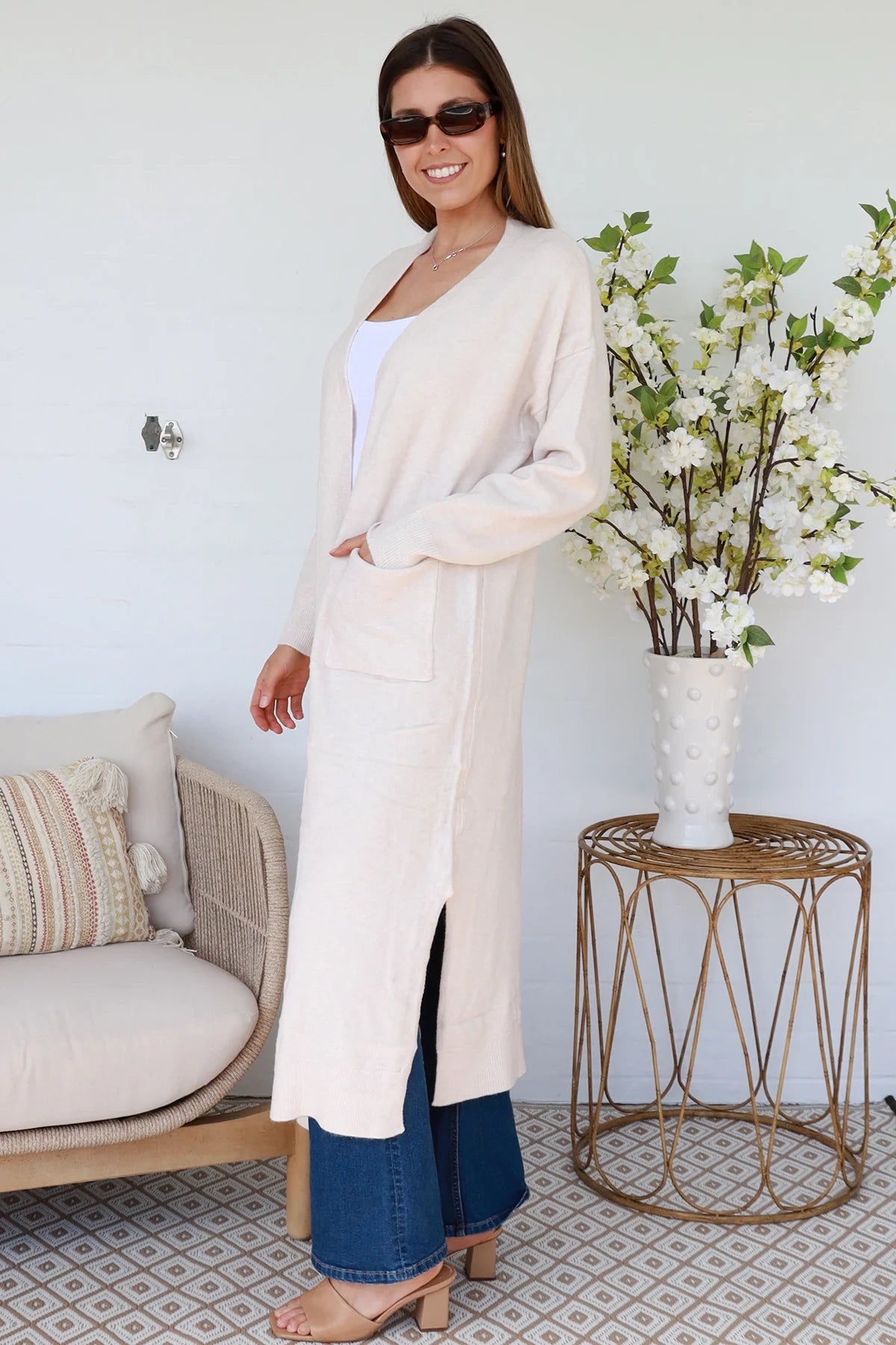 Kyrsten Longline Cardigan