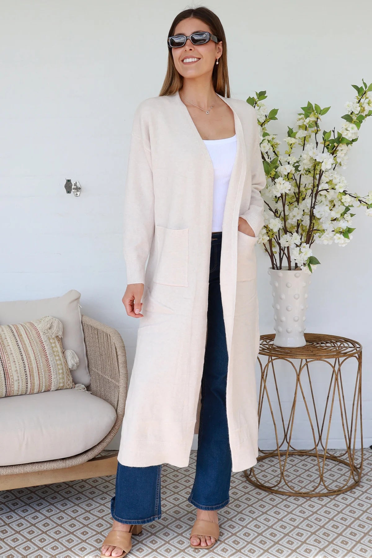 Kyrsten Longline Cardigan