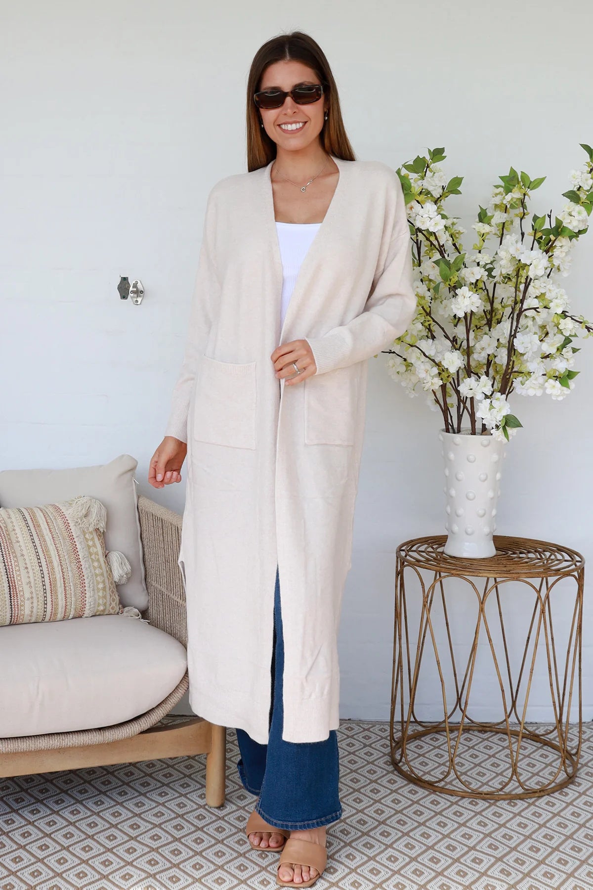 Kyrsten Longline Cardigan