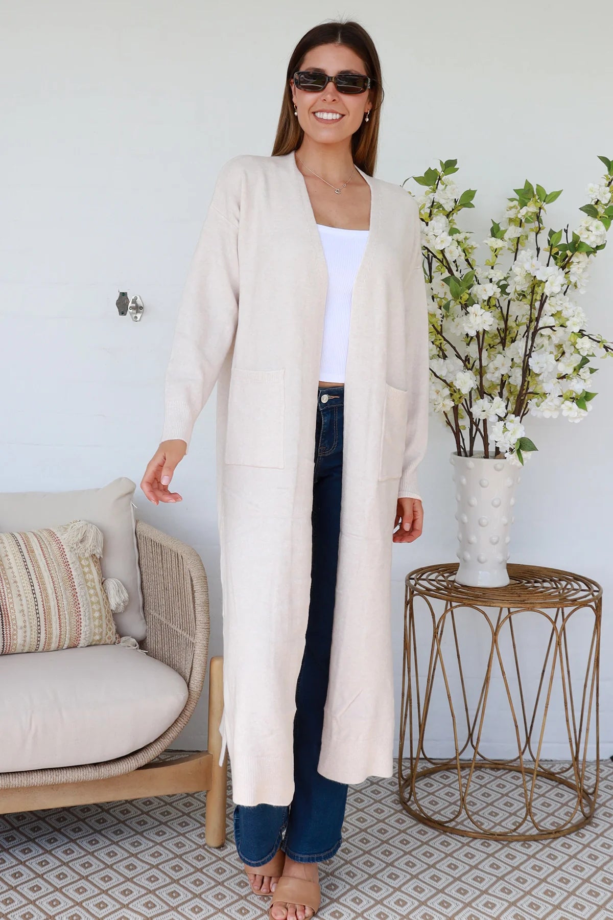Kyrsten Longline Cardigan