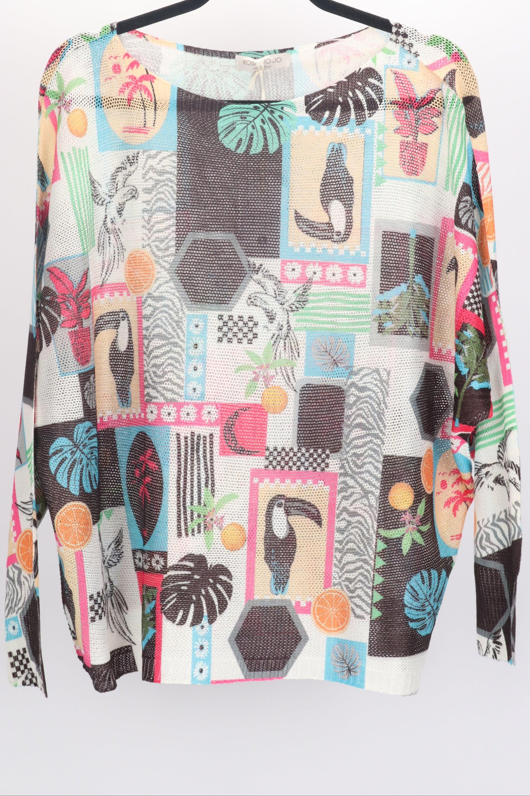 RJ Bird & Palm Sweater