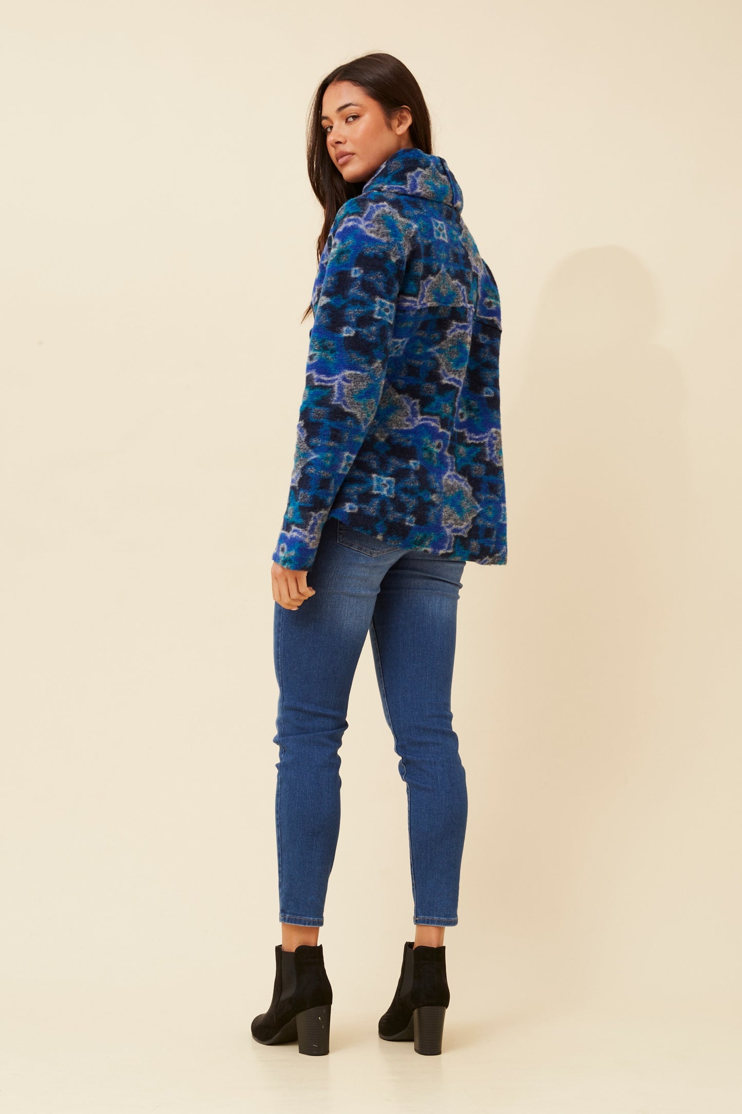 BM Cowl Neck Jacket