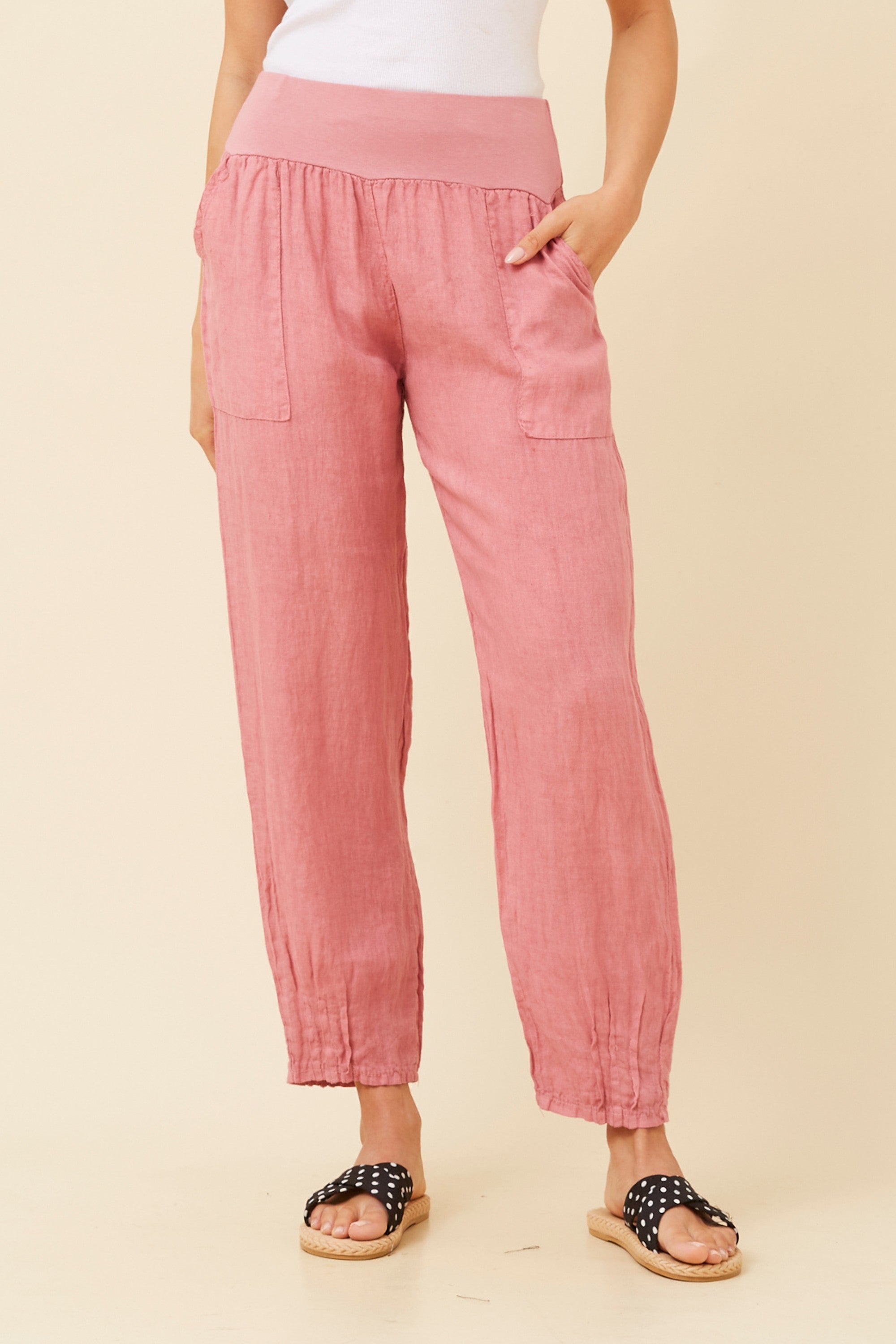 Chrissy Linen Pants