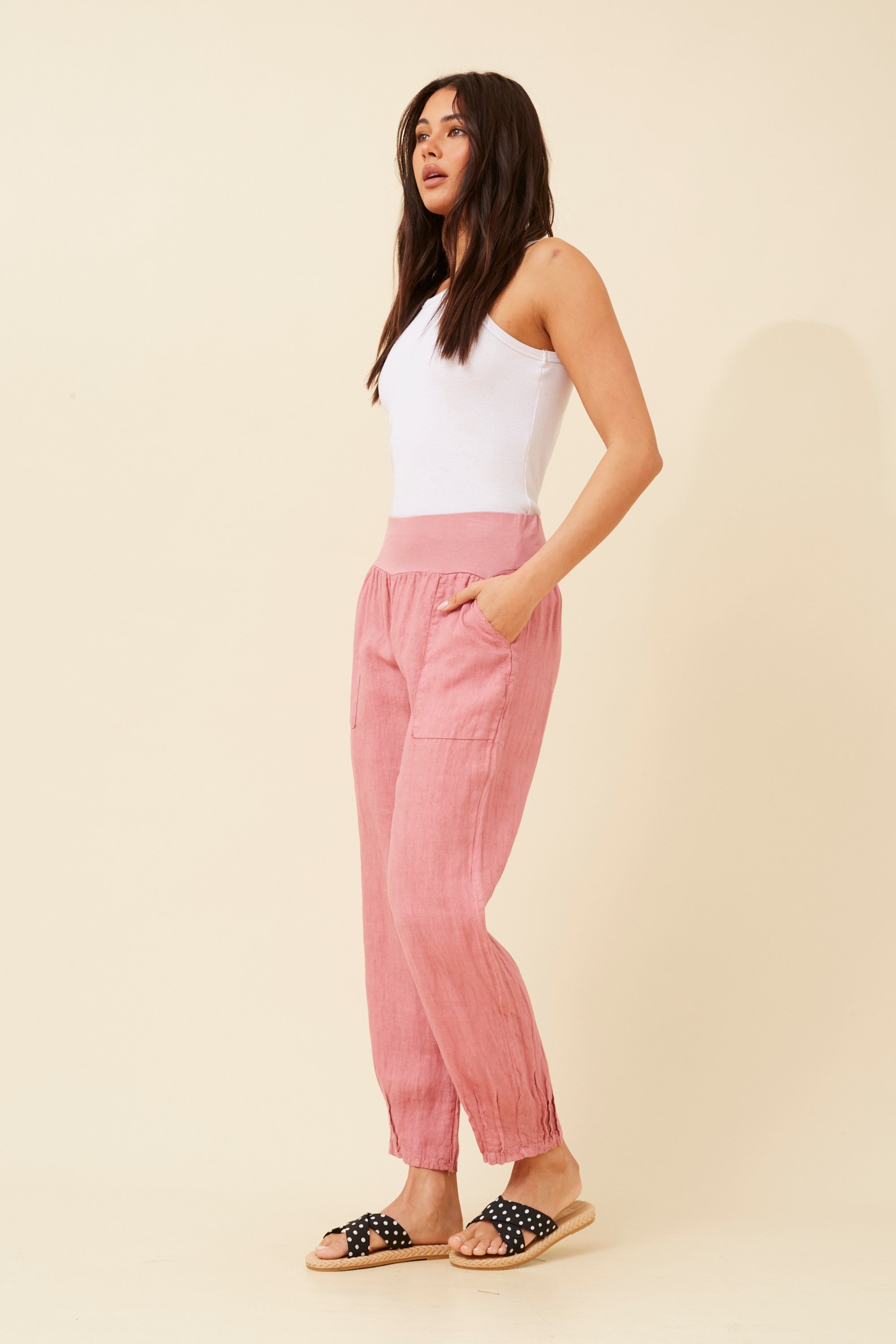 Chrissy Linen Pants