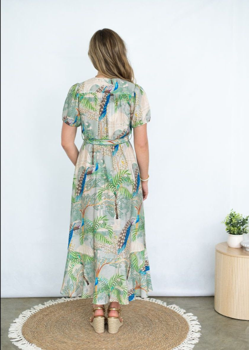 Peacock in Palace Dress