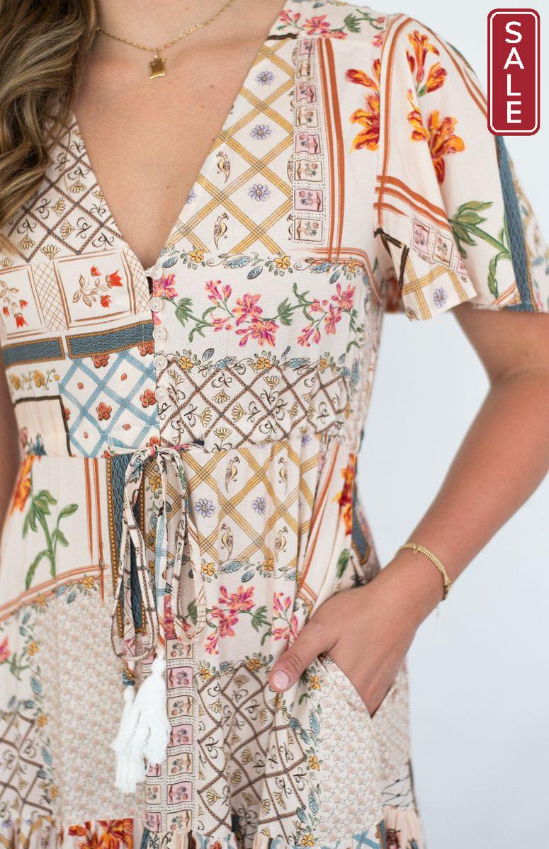 SIS Selma Maxi Retro Dress