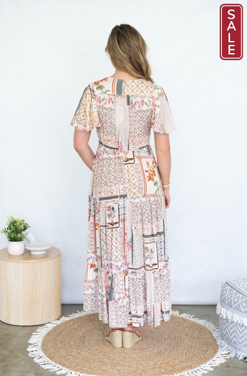 SIS Selma Maxi Retro Dress