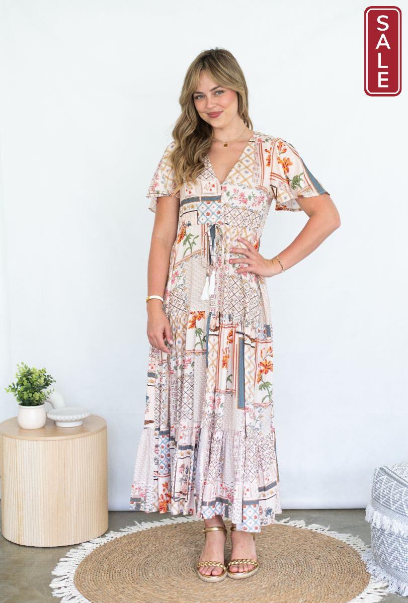 SIS Selma Maxi Retro Dress