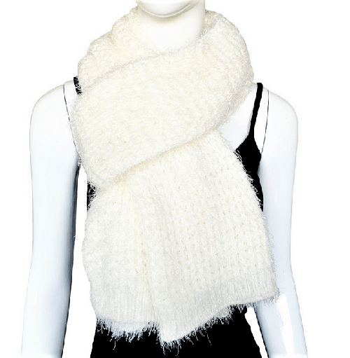 AUTN Scarf Cream Eyelash Scarf