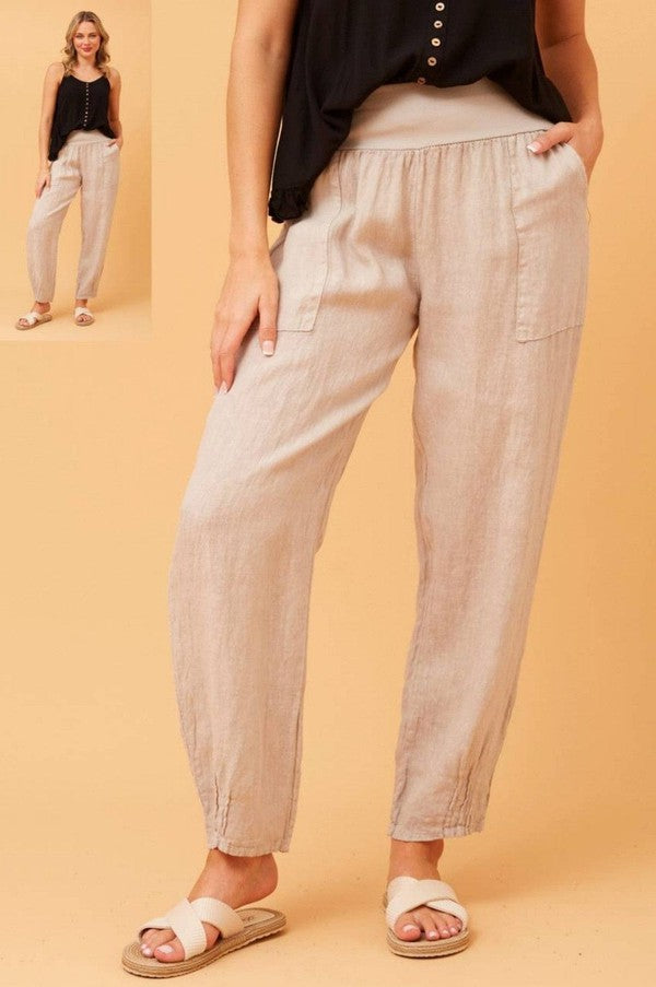 Chrissy Linen Pants