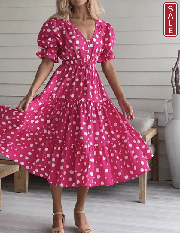 Pismo Polka Dot Dress