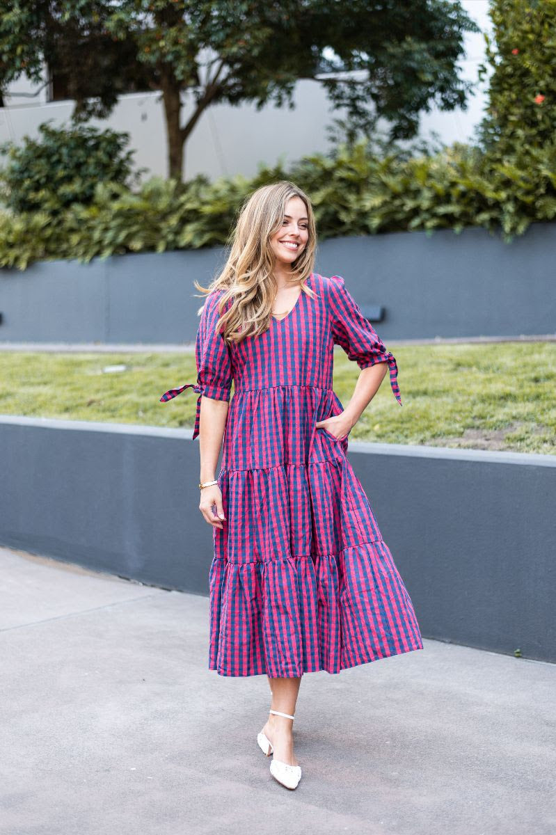Gingham Dress