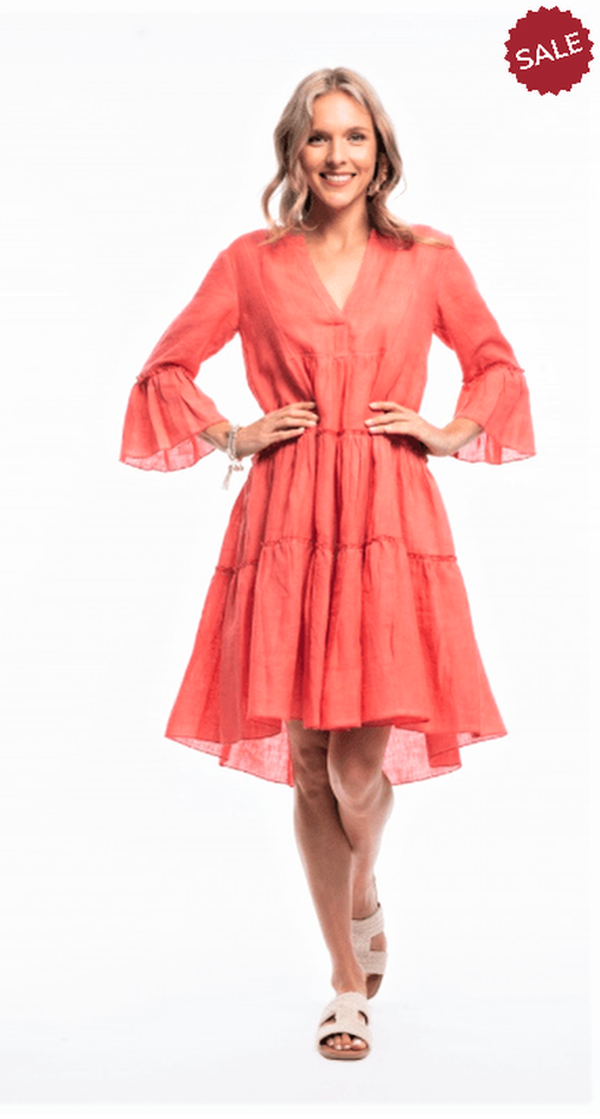 Agra linen dress