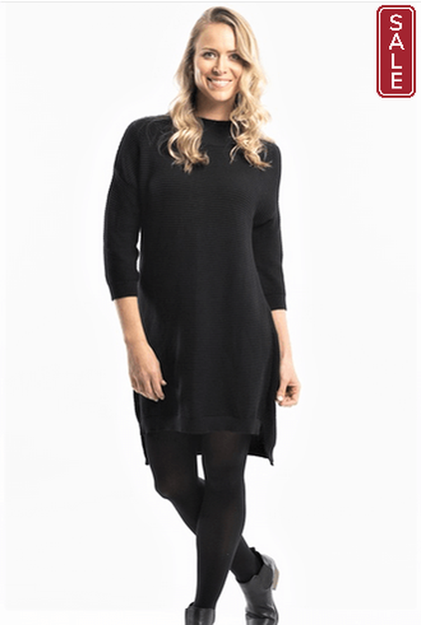 Orientique Dresses Ribbed Loose Knit dress