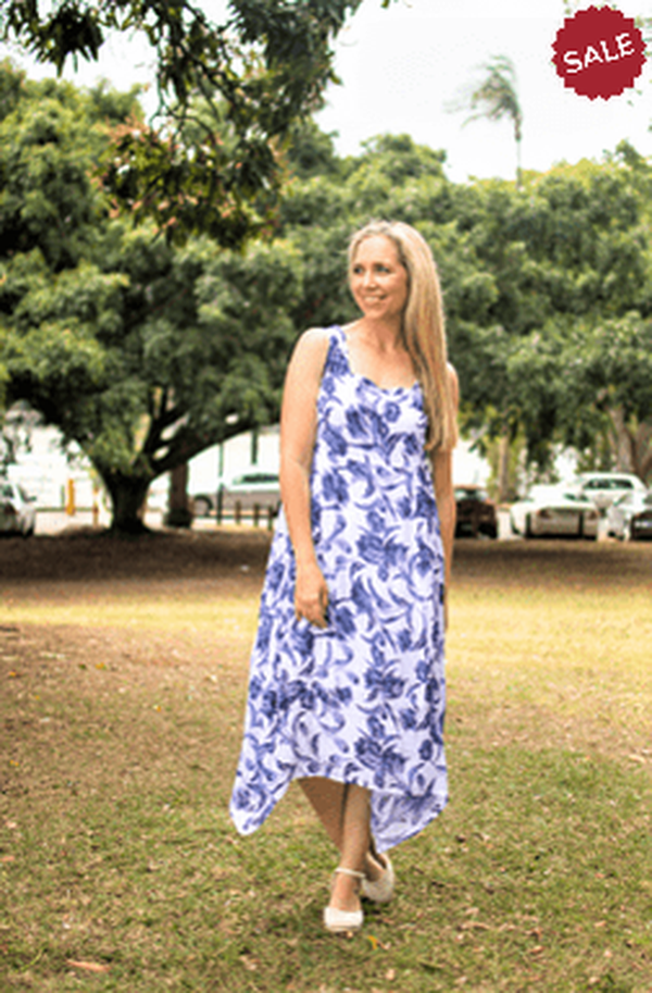 QQ Tulip flared dress