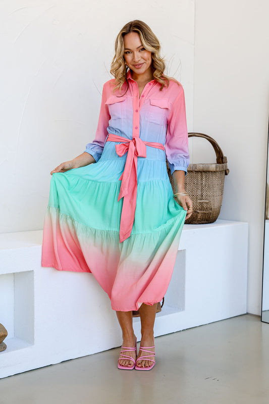 JG Ombre Long Dress