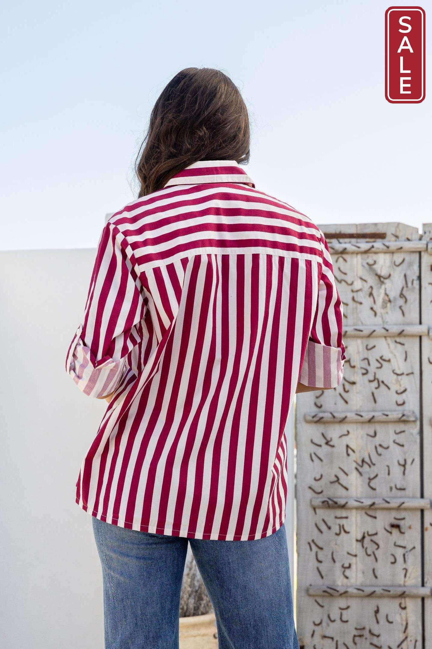 JG Striped LS Shirt