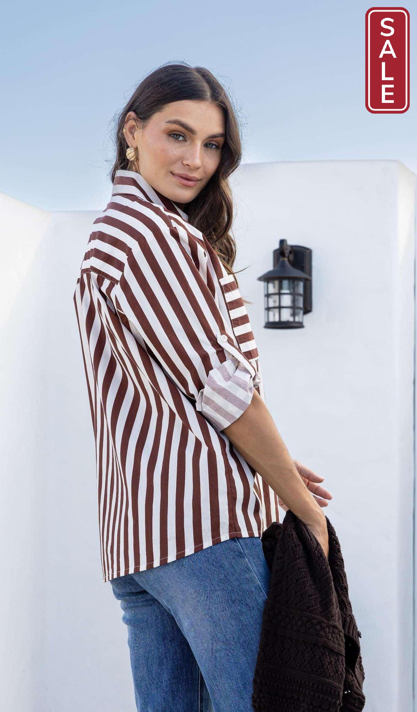 JG Striped LS Shirt