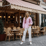 Annelieisa Emblem top White Poetry