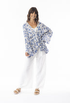 Valentina Ruched V Top