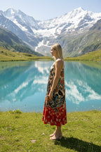 Saventa Midi Sleeveless Dress