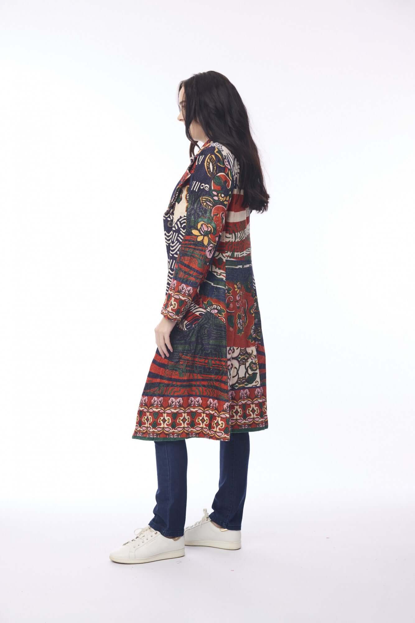 Zapotec Long  Coat Orientique