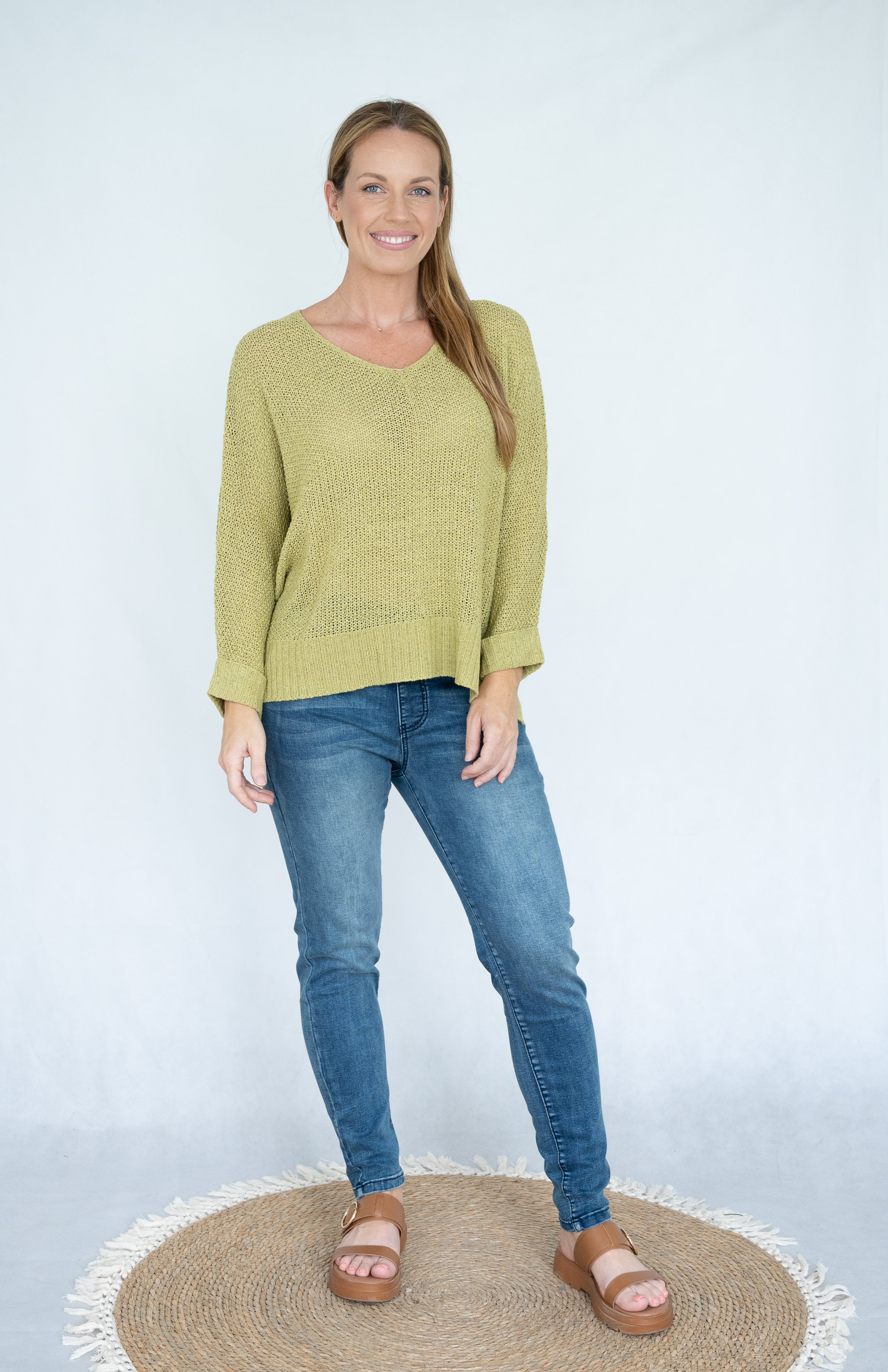 WT Lola Slouchy Knit Sage