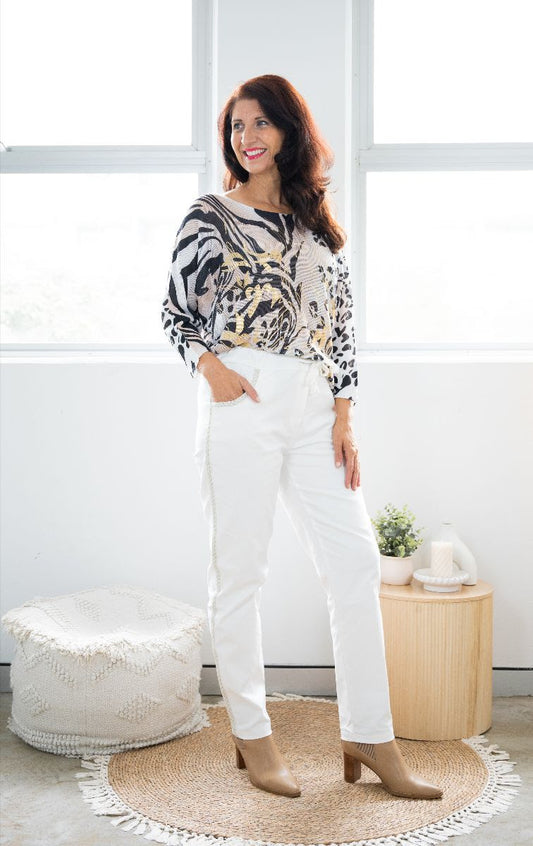 JS Leopard Jumper