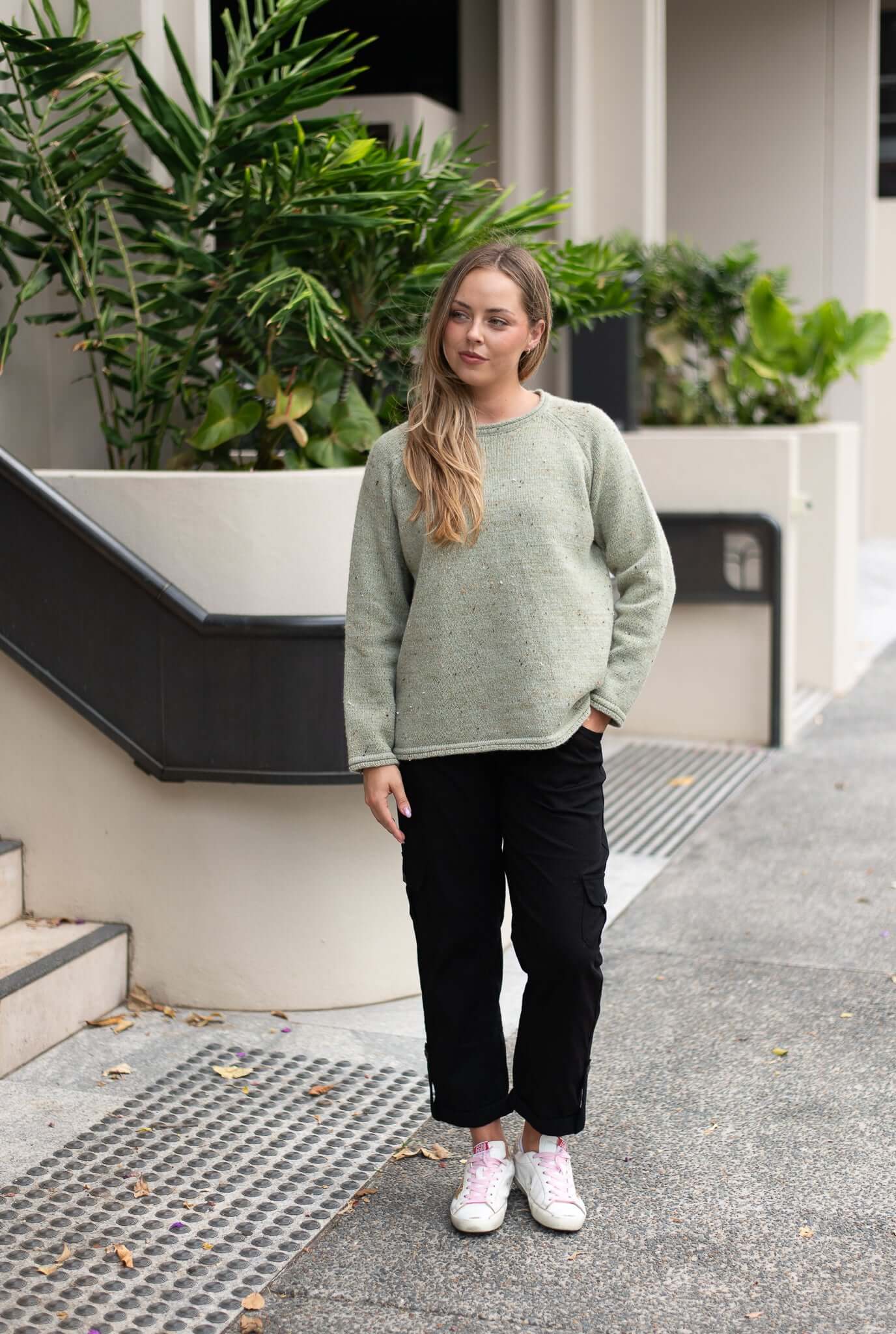 katrina Dot Jumper Jolie Saule